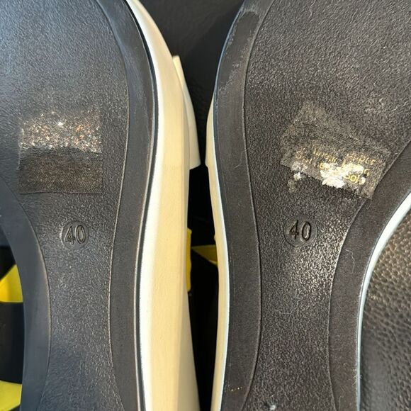 NR Rapisardi Lisa Patent Leather Platform Wedge Sandals EU 40 US 9 - Picture 7 of 7